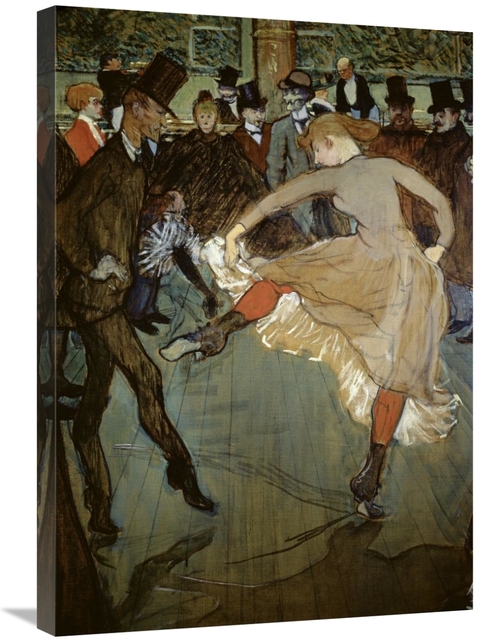 Global Gallery GCS-278179-30-142 30 in. Dance at the Moulin Rouge - De