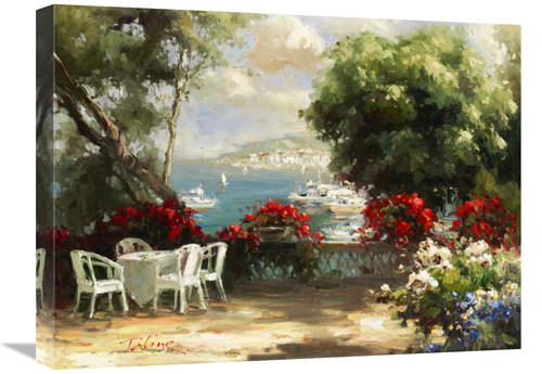 Global Gallery GCS-132460-1824-142 18 x 24 in. Verranda Luncheon Art P