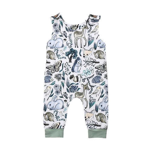 Summer Newborn Kid Baby Girl Boy  Bodysuit