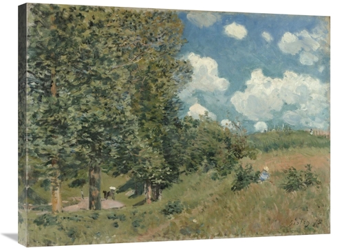 Global Gallery GCS-459644-2432-142 24 x 32 in. The Road From Versaille