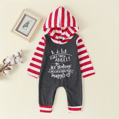 Long Sleeve Rompers Newborn Infant Baby Boys Girls
