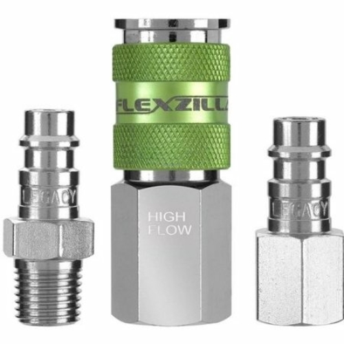 Flexzilla High Flow Coupler & Plug Kit