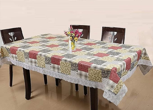 Waterproof Square Shaped Upto 2-4 Seater centre Table Cover (Size-