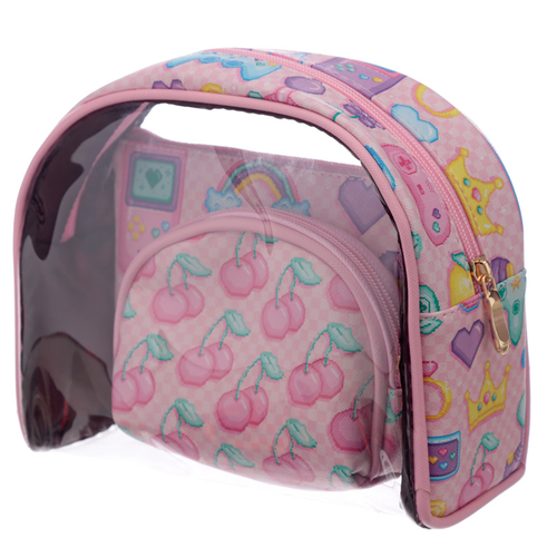 Fun Retro Gaming Next Gen Vanity Bag Set of 3