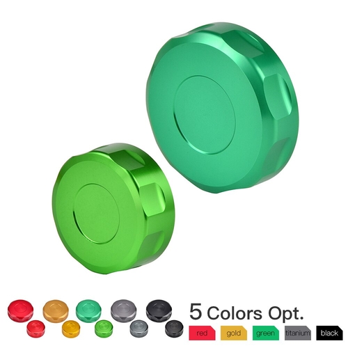 Front Rear Brake Reservoir Cover Cap for Kawasaki