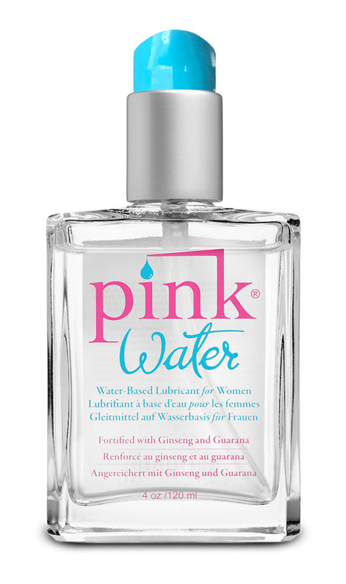 Pink Water Water-Based Lubricant 4 Oz. 120ml