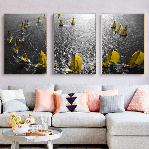 Seascape Home Wall Art Decor Print Nordic