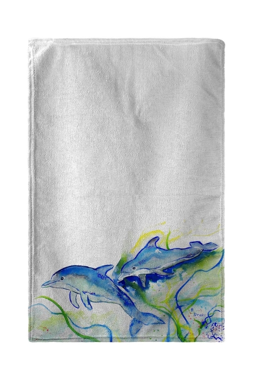 Betsy Drake BT002 Dolphins Beach Towel - 30 x 50 in.