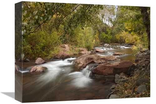 Global Gallery GCS-396447-1216-142 12 x 16 in. Oak Creek in Slide Rock