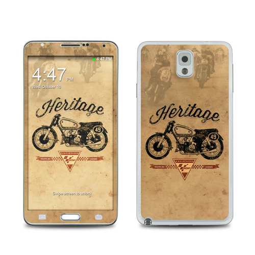 DecalGirl SGN3-MGP-HERITAGE Samsung Galaxy Note 3 Skin - MotoGP Herita