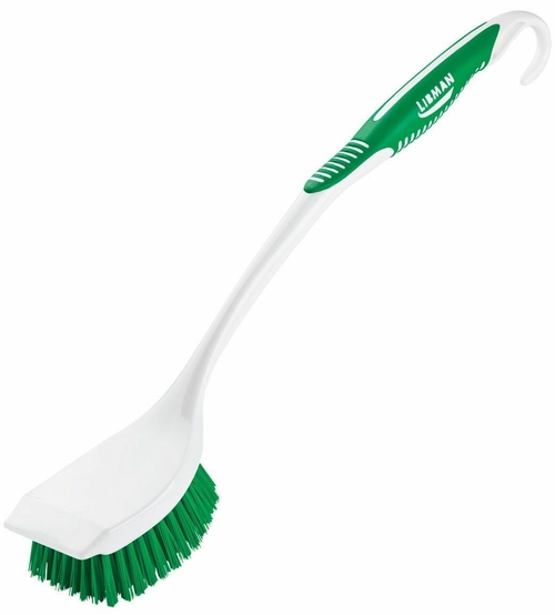 Libman 1582188 Long Handle Scrub Brush- pack of 6