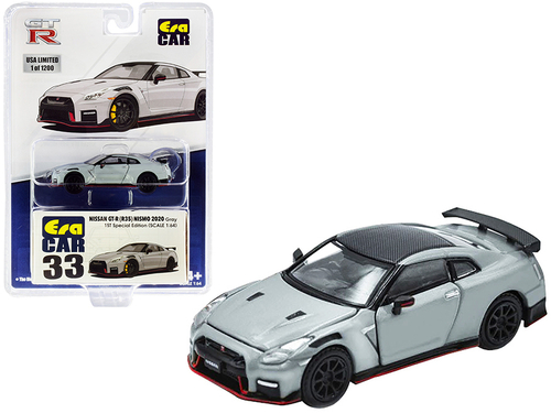 2020 Nissan GT-R (R35) RHD (Right Hand Drive) Nismo Gray with Carbon