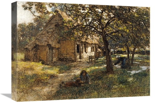 Global Gallery GCS-266773-22-142 22 in. Chaumiere, Normande Art Pr