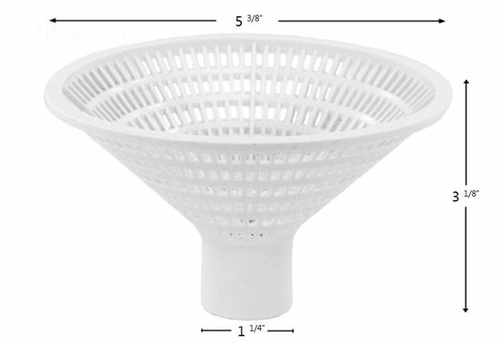 Baystate APCB212 Skimmer Basket Muskin Cone Strainer 0987061 Plastic