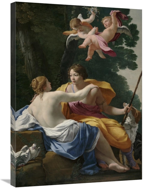 Global Gallery GCS-460057-2432-142 24 x 32 in. Venus & Adonis Art Prin