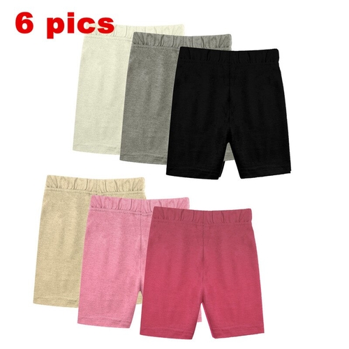 Girls Clothes Safety Pants Long Elastic Waist