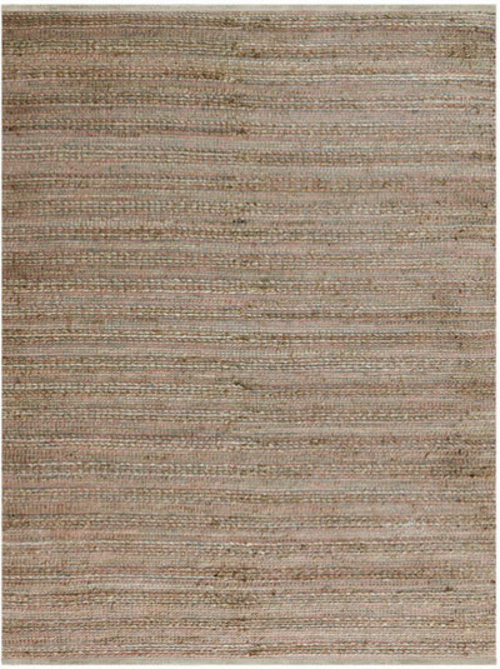 Amer NAT40810 8 x 10 ft. Naturals Modern Design Flat-Weave Rug, Pi