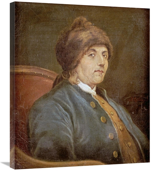 Global Gallery GCS-268248-30-142 30 in. Portrait of Benjamin Franklin 