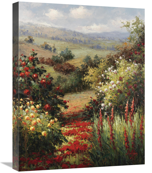 Global Gallery GCS-132475-1824-142 18 x 24 in. Rich Blooms of Spring A