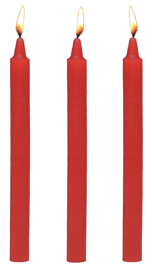 Fetish Drip Candles 3pk - Red