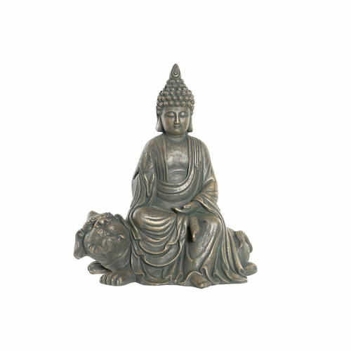 Decorative Figure DKD Home Decor 38 x 25 x 43 cm Black Golden Buddha