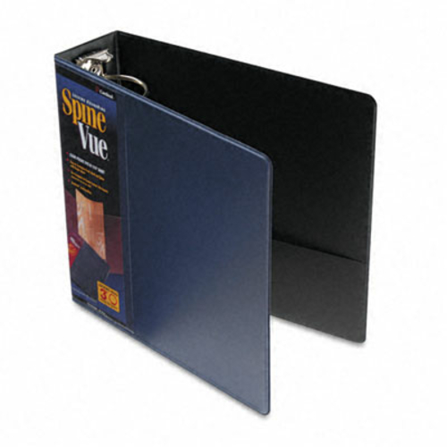 Cardinal 16902 SpineVue Round Ring View Binder- 3'' Capacity