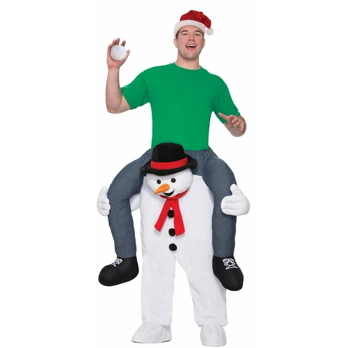 Forum Novelties 275425 Christmas Cold Shoulders Snowman Ride On Costum