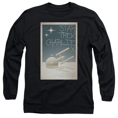 Trevco CBS1939B-AL-4 Star Trek & TOS Episode 2 Adult 18-1 Long Sleeve 