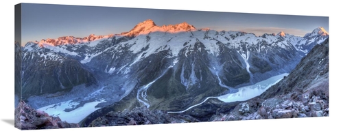 Global Gallery GCS-397819-1640-142 16 x 40 in. Sunrise on Mount Sefton