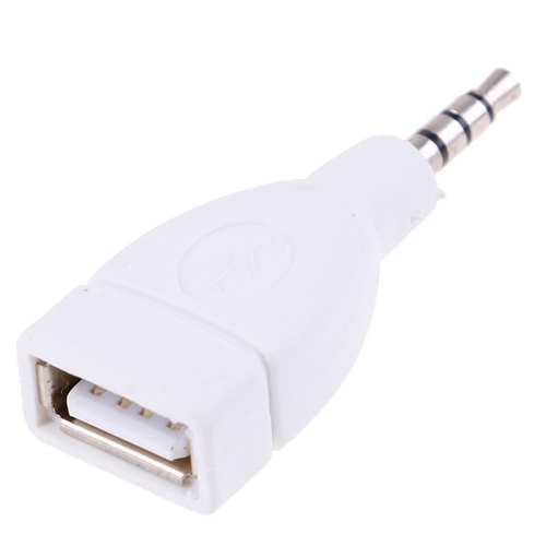 Converter Adapter USB 2.0 Female to 3.5mm Male AUX