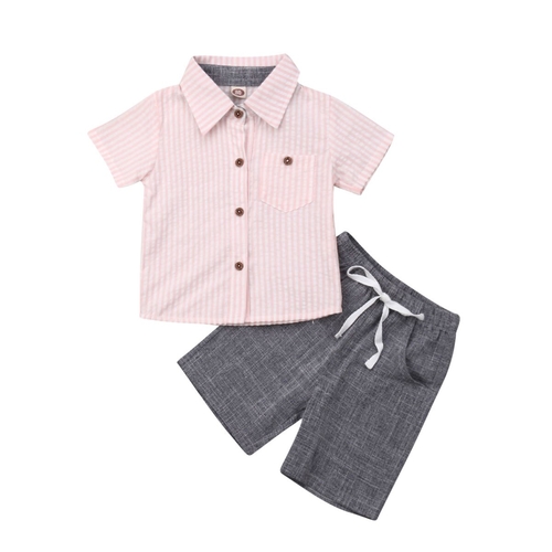 1 5T Little Boys Summer Gentlemen Outfits Toddler
