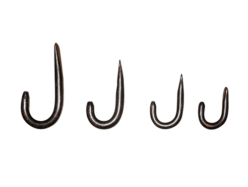 Artesano Iron Works AIW-HOR-1 1.50 in. Round Hook, Black