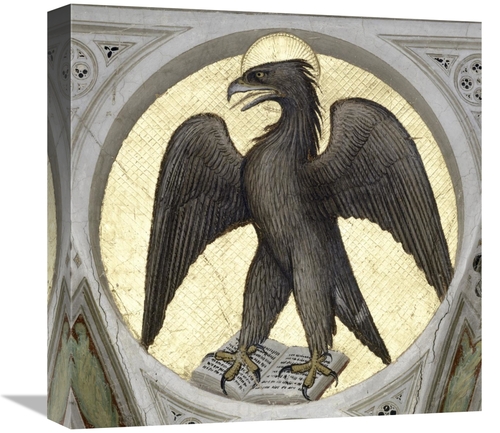 Global Gallery GCS-278558-16-142 16 in. Saint John As An Eagle Art Pri