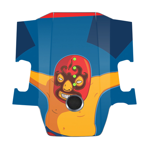 MightySkins DJMAVBAT-Best Wrestle Skin Decal Wrap for Amazon Echo - Ma