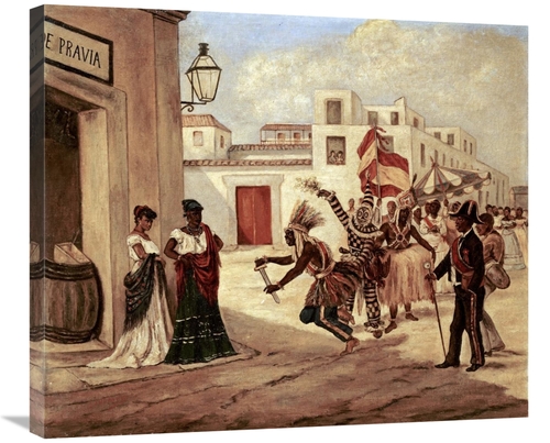 Global Gallery GCS-268218-30-142 30 in. Carnaval Art Print - Victor Pa