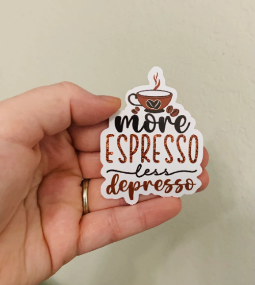 More Espresso Sticker/Magnet