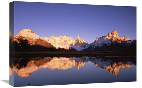 Global Gallery GCS-397748-1624-142 16 x 24 in. Cerro Torre & Mount Fit