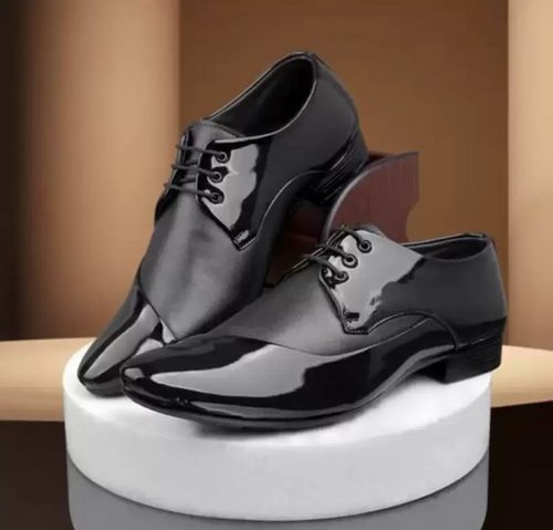 FORMAL PART WEAR SHOES Lace Up For Men  (Black)