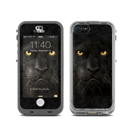 DecalGirl LC5C-BLK-PANTHER LifeProof Fre 5C Case Skin - Black Panther