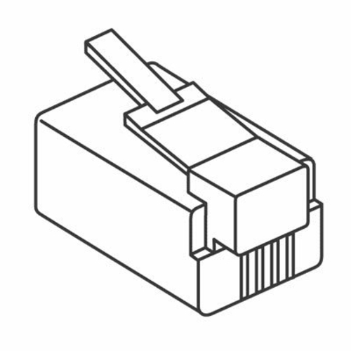 Marmat MTP8X 8 Conductor Modular Plug