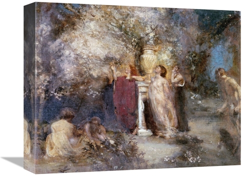 Global Gallery GCS-267304-16-142 16 in. Romance Art Print - Charles Si