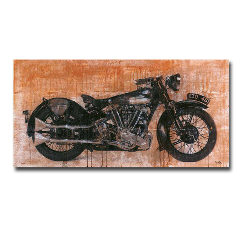 Artistic Home Gallery 1224AM542SAG Brough Superior by Dario Moschetta 