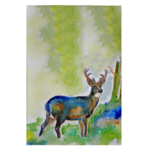 Betsy Drake GT336 Deer Guest Towel - 20 x 20 in.