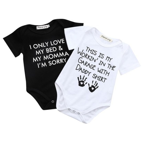 Summer 2018 baby bodysuits Newborn Infant Baby