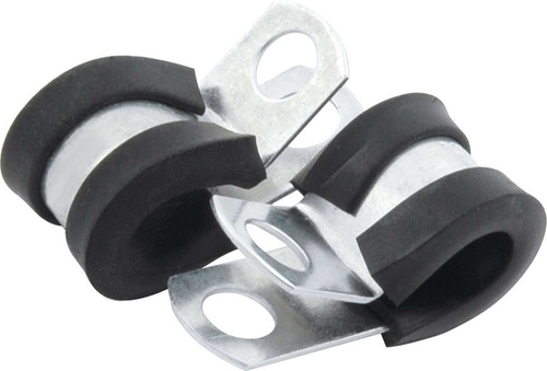 Allstar Performance ALL18301 0.25 in. Aluminum Line Clamps - Pack of 1