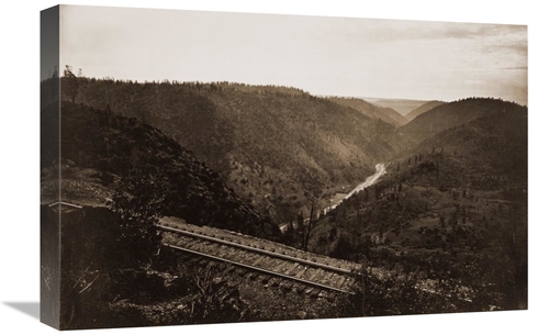 Global Gallery GCS-455404-22-142 22 in. Cape Horn, C.P.R.R., N