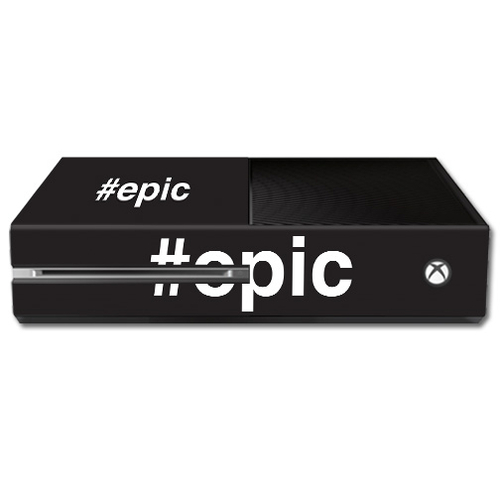 MightySkins MIXBONE-Epic Skin Decal Wrap for Microsoft Xbox One Consol