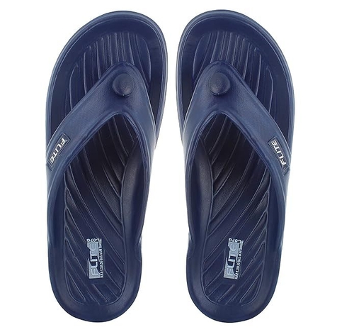 Men's Flip Flops Thong Sandals Blue Size 9UK