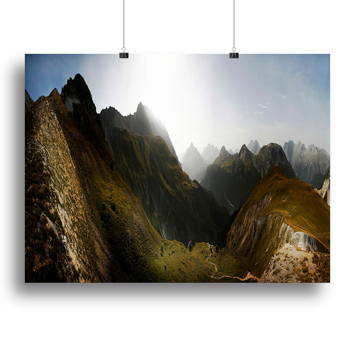 Nationalpark Schweiz Canvas Print or Poster