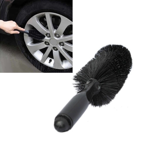 Car Vehicle Motorcycle Wheel Tire Rim Scrub Brush